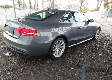 2016 Audi A5 2.0T Premium z USA, uszkodzony, nr VIN WAUM2AFR8GA025625